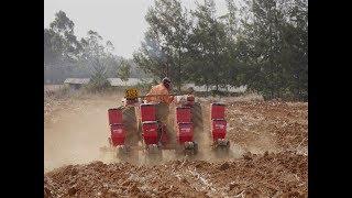 Professional land preparation for forage maize production