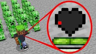 Minecraft ama 1 PİKSEL KALBİM VAR!