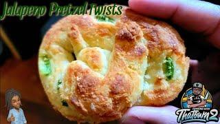 Jalapeno Pretzel Twists | Fat Head Dough | Keto | Low Carb | Cooking With Thatown2