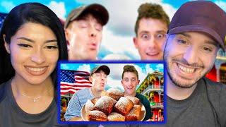 Brits try Southern Desserts for the first time | Yass & Fats Reacts
