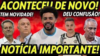 CLAUDINHO! ACONTECEU DE NOVO NO FLAMENGO! NOTÍCIA IMPORTANTE! TEM NOVIDADE NO ESTÁDIO! DEU CONFUSÃO!