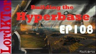 Factorio 0 16 Building the Hyperbase EP108 More RCUs