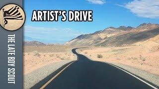 The Strangest Road I've Ever Driven: Artists Drive, Death Valley