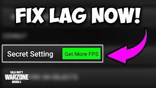 Get More FPS And Fix Lag In Warzone Mobile!