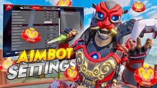 Using THE #1 ALC Settings To INSANTLY Unlock AIMBOT In Apex Legends...(Season 22)