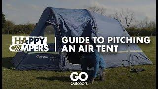 How to Pitch an Inflatable Tent | GO Outdoors