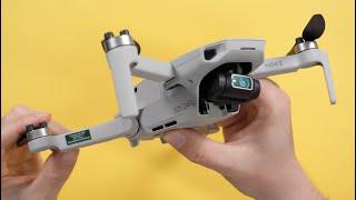 Dji Mini 2 - Plakette anbringen Tutorial - Wo bringe ich das Drohnen-Kennzeichen an?