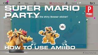 Super Mario Party - How to Use Amiibo