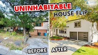 $2 Million Uninhabitable House Flip Before and After | Making Code Enforcement Happy