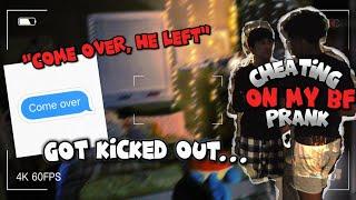 GAY CHEATING PRANK ON MY BOYFRIEND!! (HE KICKED ME OUT)