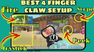 SAUSAGE MAN | Best 4 Finger Claw with Gyroscope | All Settings Setup