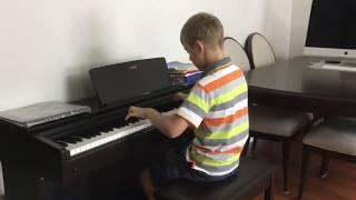 Saber dance by Aram Khachaturian played piano cover by Maxim vorobiev