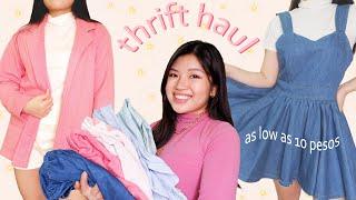 BRANDED UKAY UKAY HAUL  + TRY ON (AS LOW AS 10 PESOS?!?) | Brittnee Que