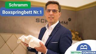 Boxspringbett Nr. 1 - Warum sind SCHRAMM BETTEN so gut? | Betten Günther