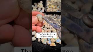 Ethiopian opal raw cleaning process #shorts #viral