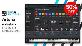 50% Off Arturia Analog Lab V - EXCLUSIVE to Plugin Boutique!
