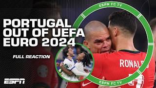 FULL REACTION: Portugal OUT of EURO 2024 after loss to France  'HARD TO WATCH!' | ESPN FC