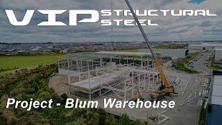 Blum Warehouse, Wigram Christchurch - VIP Structural Steel Project 2019