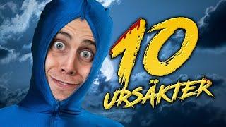 10 URSÄKTER TILL VARFÖR DU INTE ÄR UTKLÄDD