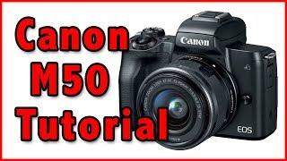 Canon M50 Full Tutorial Training Overview