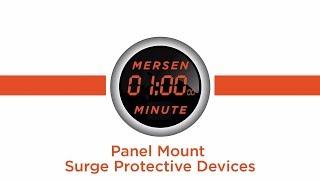 Mersen Minute: panel mount surge protective devices