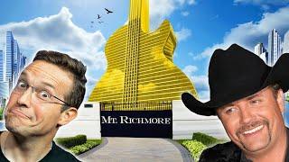Inside The LARGEST House in Nashville: John Rich’s Mt. Richmore  | This is INSANE! BASED CRIBS