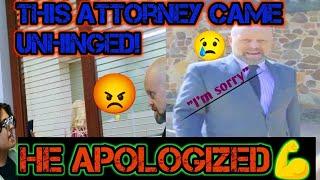 HEATED EXCHANGE! Ends With Attorney Apologizing For His Mistakes