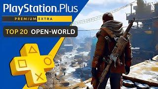 Top 20 Open World Games on PlayStation Plus Extra | JANUARY 2024