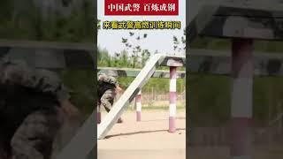 百炼成钢！实拍武警训练瞬间