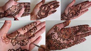 Simple and Stylish Mehendi designs compilation | Henna Art By Aroosa