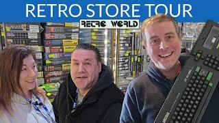 Visiting Retro Gaming Nostalgia in Derby, UK - Retro World Store Tour