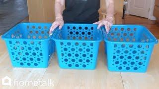 8 EASY‍️ Hacks For Dollar Tree Storage & Organization Bins