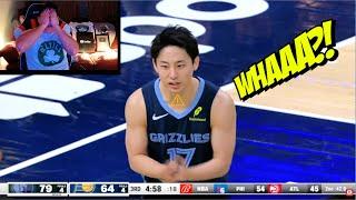 Yuki Kawamura TURNS INTO 5'8" Asian chocolate with INCREIBLE NO-LOOK PASSES vs Indiana Pacers