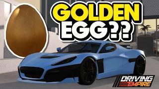 The Golden Egg is *BACK* in Driving Empire?? | New Hints For a Brand?