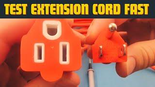 How To Test An Extension Cord With A Multimeter