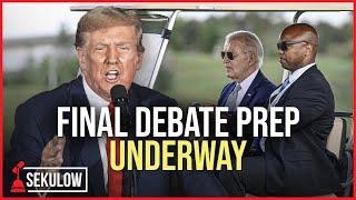 HAPPENING NOW: Biden And Trump Final Debate Prep Underway