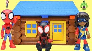 Building A House For Spidey | Batman Teaches Joker Kindness