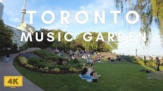 [ 4k ] Toronto Walk - What will you see in Toronto Music Garden - June 4, 2021