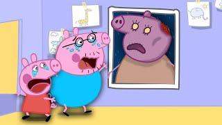 Peppa Pig Sad Story : Peppa Pig turns into a Zombie - Peppa Pig Funny Animation