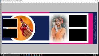 12x36 पीएसडी टेम्पलेट कैसे बनाएं CS3 / How To Create 12x36 PSD Template CS3 / Naresh kumars Studio