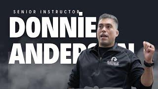 Donnie Anderson - Senior Instructor with the Savage Training Group