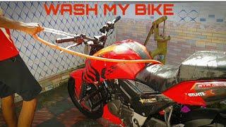 WASH MY BIKE || RID RAHMAN