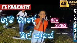 Flybreath music band New songs ( ගුම් නාදේ ) new Sinhala songs Malki and Nimmi #public #music