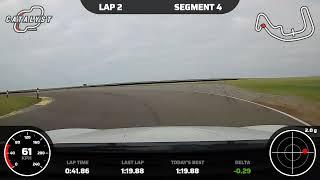 Anglesey Coastal - Honda Civic Type R - 12/2/23 - Circuit Days - My Fastest Lap of the day - Garmin