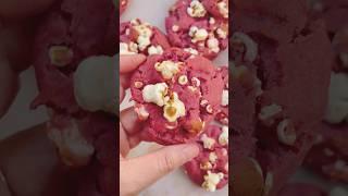 Pink Popcorn Cookies  | hot for food #Shorts