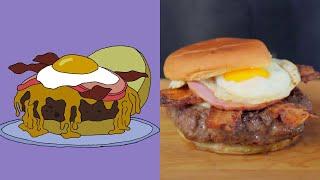 Binging with Babish: Good Morning Burger from The Simpsons