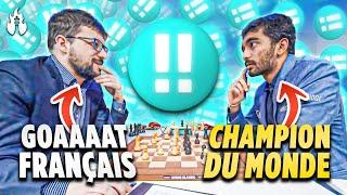 INCROYABLE !!! MVL fait TOMBER le Champion du Monde d'échecs !!!!!!!!!!!!!!