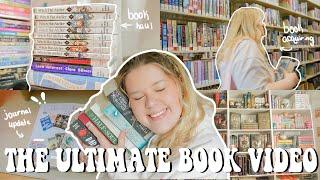 ULTIMATE BOOK VIDEO ️ | library trip, bookshelf organization, book hauls & more |