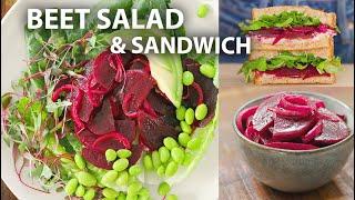 Healthy BEETROOT Salad Recipe | Easy Vegetarian and Vegan Recipes | Salad Recipes