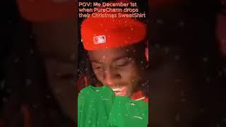 POV: Me When PureCharm Drops Their Christmas SweatShirt#ITSCHRISTMAS